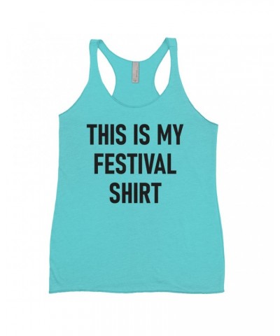 Music Life Colorful Racerback Tank | This Is My Festival Tank Top $14.42 Shirts