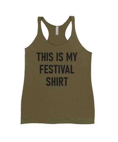 Music Life Colorful Racerback Tank | This Is My Festival Tank Top $14.42 Shirts