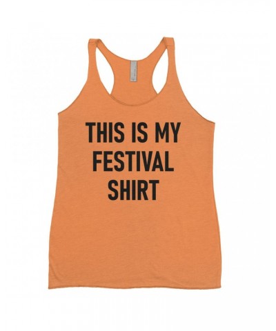 Music Life Colorful Racerback Tank | This Is My Festival Tank Top $14.42 Shirts