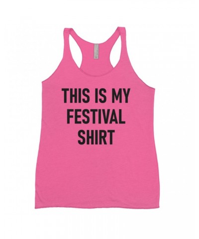 Music Life Colorful Racerback Tank | This Is My Festival Tank Top $14.42 Shirts