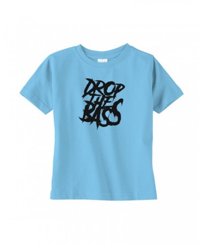 Music Life Toddler T-shirt | Drop The Bass Toddler Tee $7.87 Shirts