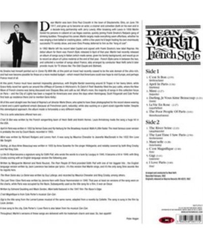 Dean Martin LP - French Style (Pink Vinyl) $3.86 Vinyl