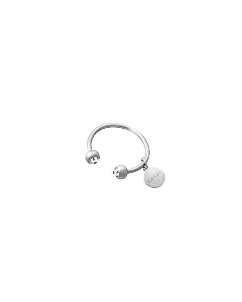 Sarah Brightman Unisex Circle Key Ring - Crystal $11.15 Accessories