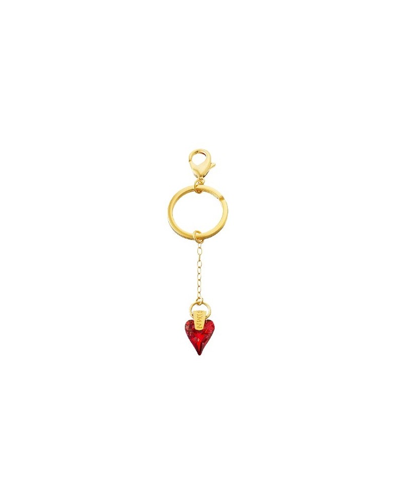 Sarah Brightman Sacred Heart Key Ring - Red Magma $32.58 Accessories