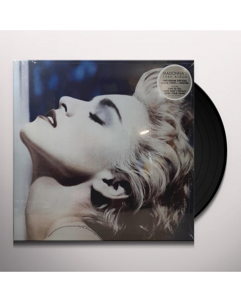 Madonna True Blue (Clear) Vinyl Record $7.98 Vinyl