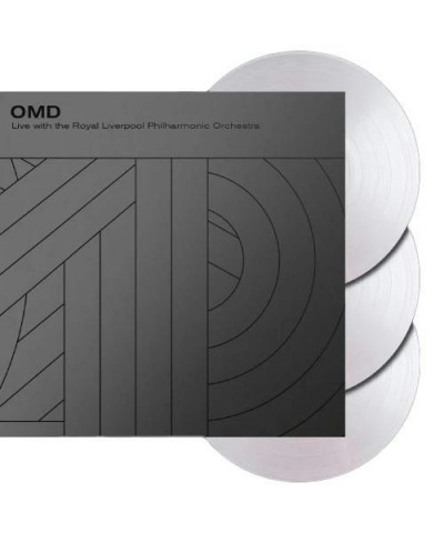 Orchestral Manoeuvres In The Dark Live with the Royal Liverpool Philharmonic Orchestra - Triple Heavyweight Clear LP (Vinyl) ...