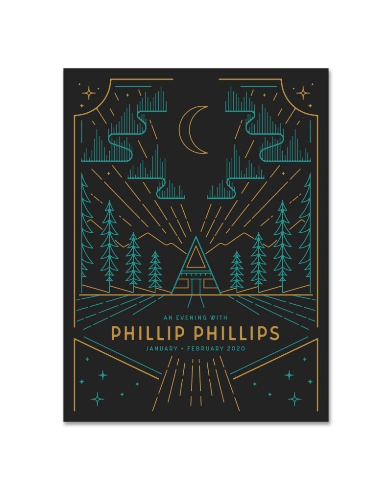 Phillip Phillips Winter 2020 Tour Poster $8.19 Decor