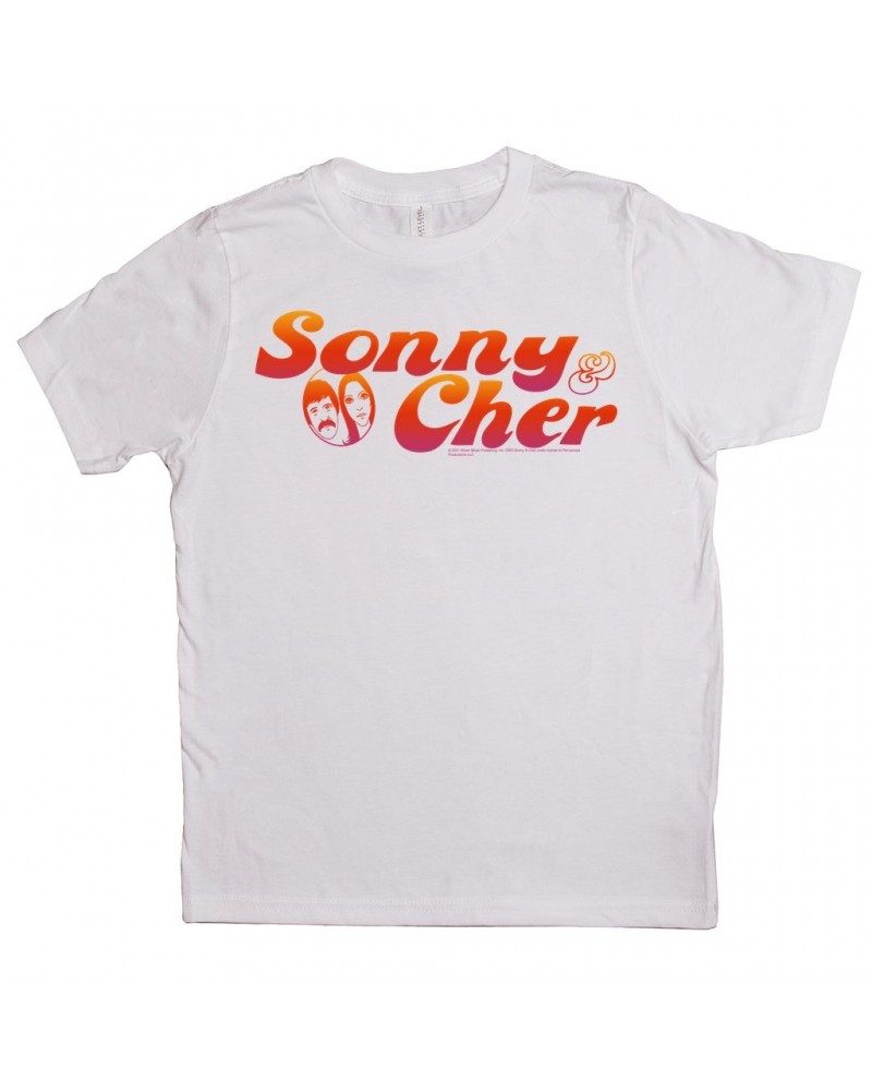 Sonny & Cher Kids T-Shirt | Comedy Hour TV Show Logo Kids Shirt $18.76 Kids