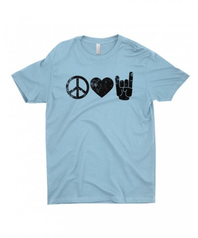 Music Life T-Shirt | Peace Love Rock n' Roll Shirt $11.27 Shirts