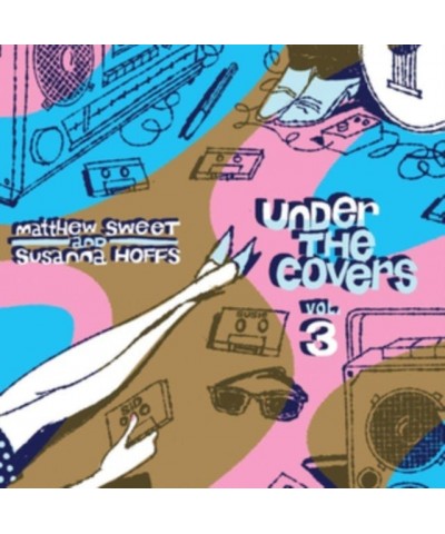 Matthew Sweet & Susanna Hoffs LP Vinyl Record - Under The Covers - Vol. 3 (Blue Vinyl) $7.44 Vinyl
