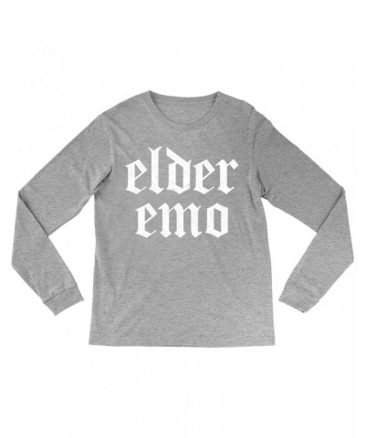 Music Life Long Sleeve Shirt | Elder Emo Shirt $3.12 Shirts