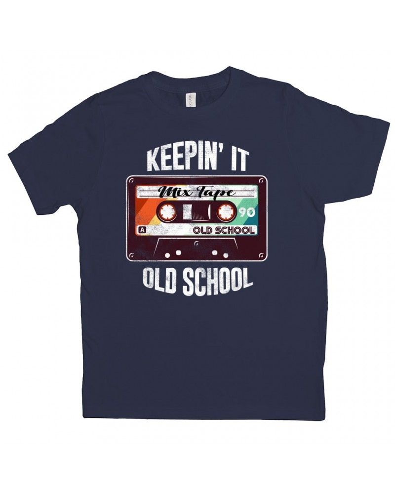 Music Life Kids T-shirt | Keepin' It Old School Kids Tee $8.39 Kids