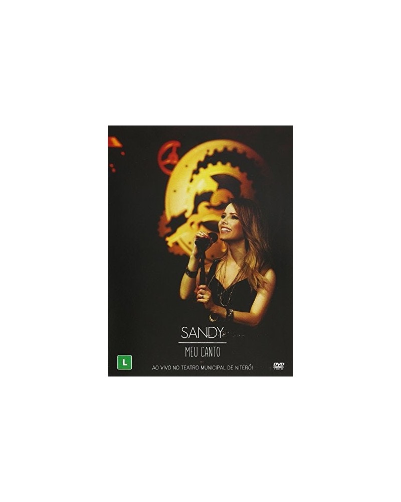 Sandy MEU CANTO: AO VIVO NO TEATRO MUNICIPAL DE NITEROI DVD $8.18 Videos
