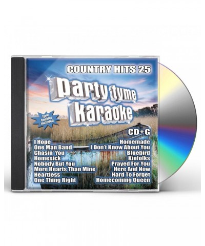 Party Tyme Karaoke COUNTRY HITS 25 (CD+G) CD $11.13 CD