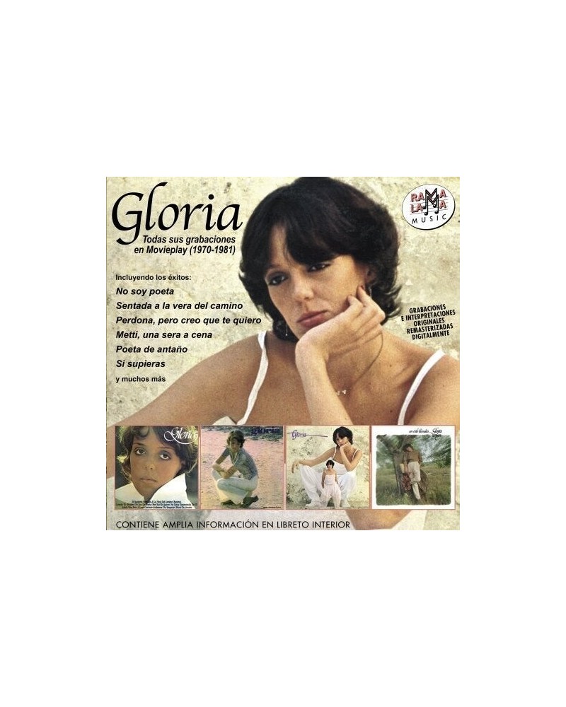 Gloria TODAS SUS GRABACIONES EN MOVIEPLAY CD $5.31 CD