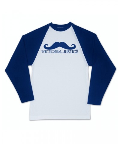 Victoria Justice Mustache Raglan T-Shirt $6.85 Shirts