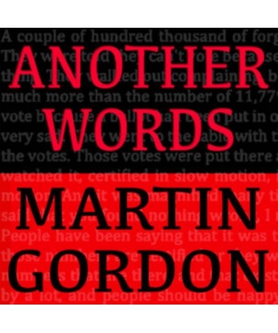 Martin Gordon CD - Another Words $4.94 CD