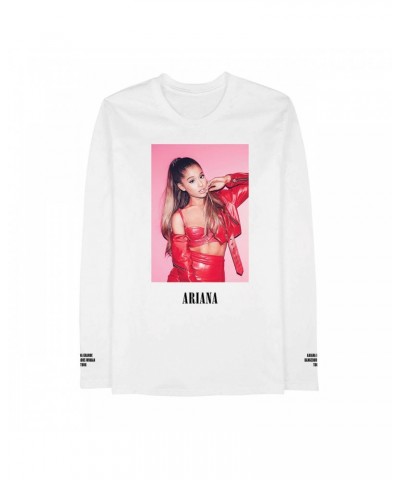 Ariana Grande Date Back Juniors Long Sleeve T-Shirt $17.50 Shirts