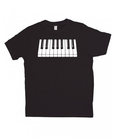 Music Life Kids T-shirt | Piano Keys Kids Tee $9.67 Kids