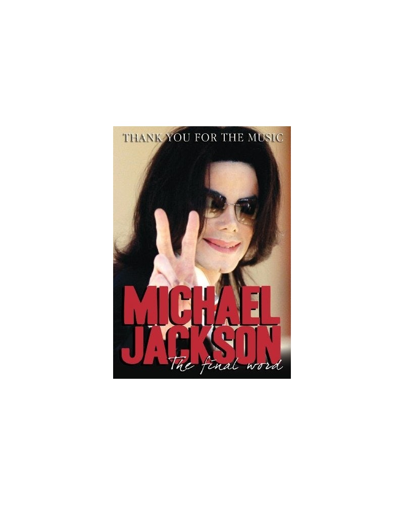 Michael Jackson THANK YOU FOR THE MUSIC: THE FINAL WORD DVD $5.09 Videos