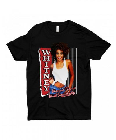 Whitney Houston T-Shirt | I Wanna Dance With Somebody Red Design Shirt $8.79 Shirts