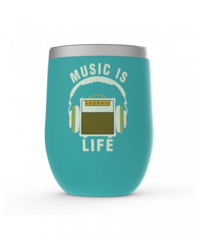 Music Life Wine Tumbler | Music Amps Life Stemless Wine Tumbler $11.20 Drinkware
