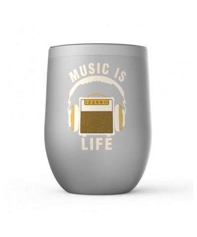 Music Life Wine Tumbler | Music Amps Life Stemless Wine Tumbler $11.20 Drinkware