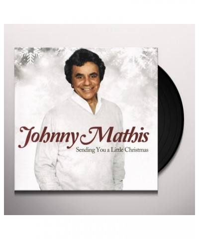 Johnny Mathis Sending You A Little Christmas Vinyl Record $6.29 Vinyl