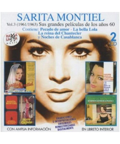 Sara Montiel VOL. 3-1961-63 SUS GRANDES PELICULAS DE LOS 60 CD $10.31 CD