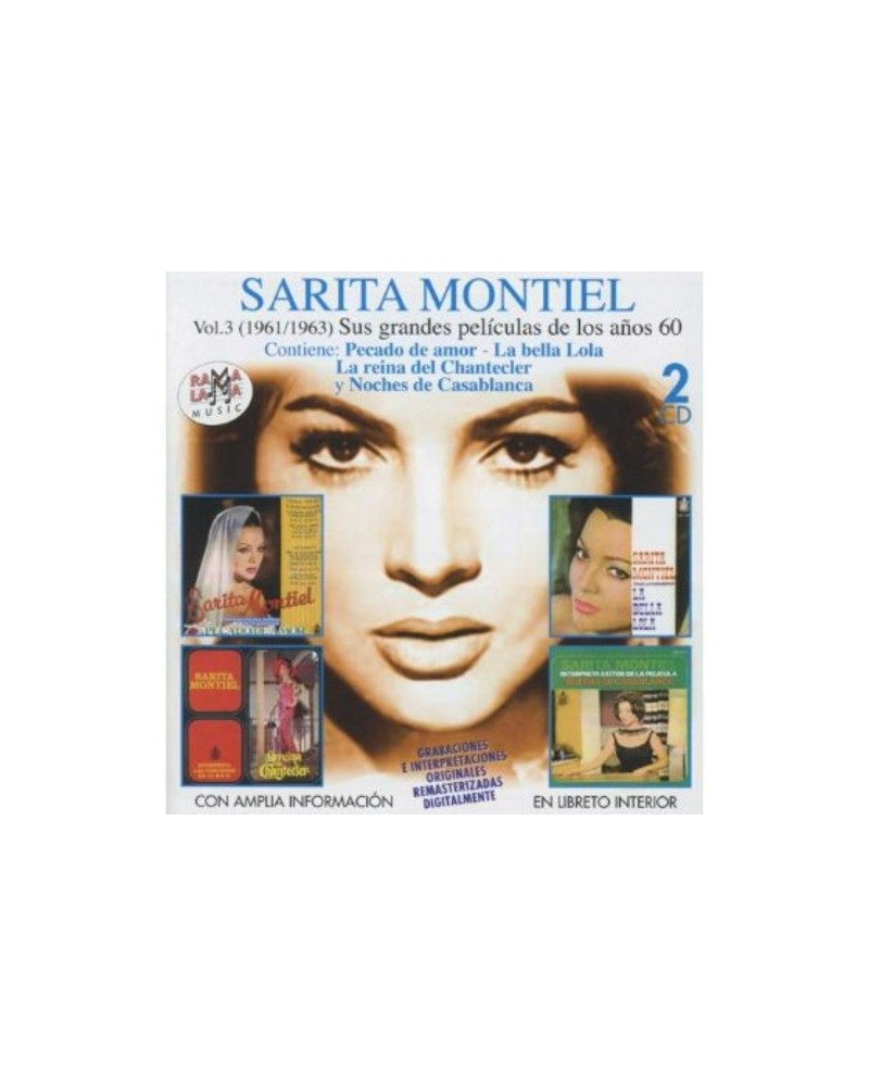 Sara Montiel VOL. 3-1961-63 SUS GRANDES PELICULAS DE LOS 60 CD $10.31 CD