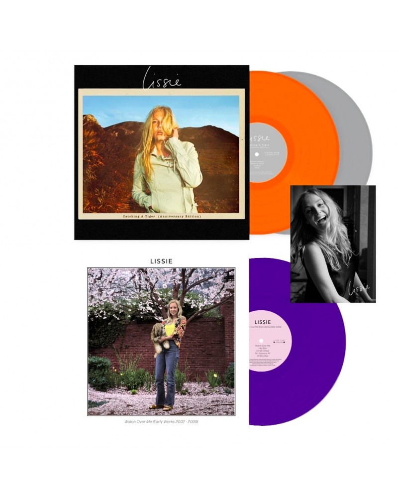 Lissie CATCHING A TIGER & WATCH OVER ME VINYL BUNDLE $6.10 Vinyl