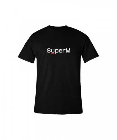 SuperM 'Super One' Logo Printed Short Sleeve T-shirt $3.52 Shirts