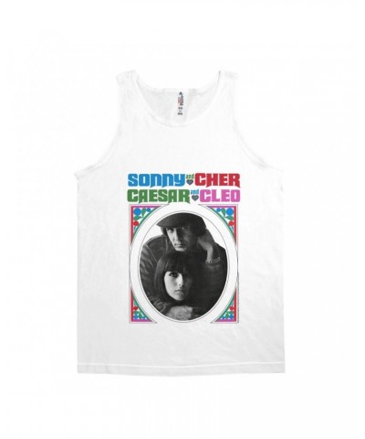 Sonny & Cher Unisex Tank Top | Caesar And Cleo Retro Frame Image Shirt $6.92 Shirts