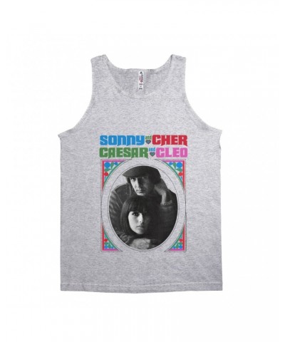 Sonny & Cher Unisex Tank Top | Caesar And Cleo Retro Frame Image Shirt $6.92 Shirts