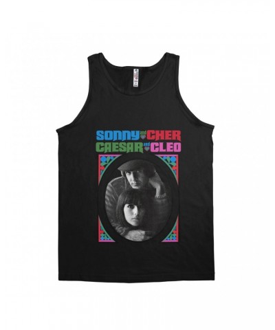 Sonny & Cher Unisex Tank Top | Caesar And Cleo Retro Frame Image Shirt $6.92 Shirts