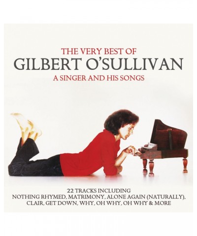 Gilbert O'Sullivan SINGER & HIS SONGS: VERY BEST OF CD $9.27 CD