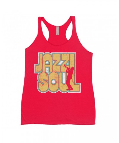 Music Life Ladies' Tank Top | Jazz Soul Shirt $10.25 Shirts