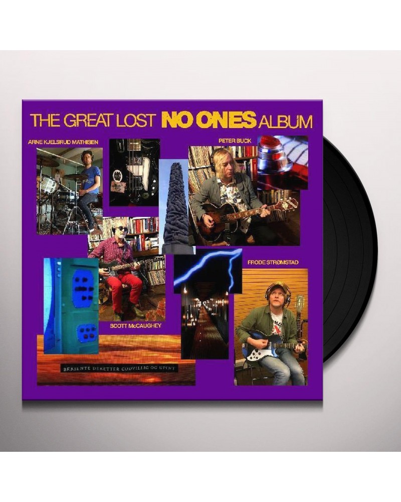 No Ones The Great Lost No Ones Album (Color Vinyl) Vinyl Record $9.91 Vinyl