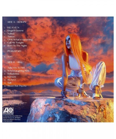 Ava Max LP Vinyl Record - Heaven & Hell (Orange Vinyl) $14.18 Vinyl