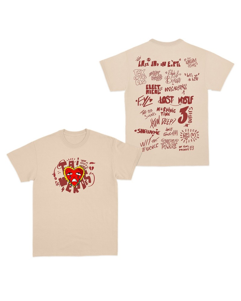 Tai Verdes Sad Songs Mushroom T-Shirt $9.55 Shirts