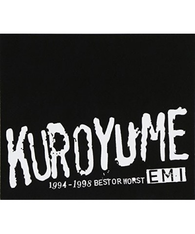 Kuroyume EMI 1994-1998 BEST OR WORST + 2 CD $7.73 CD