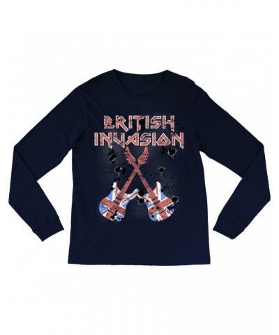 Music Life Long Sleeve Shirt | British Invasion Shirt $7.42 Shirts