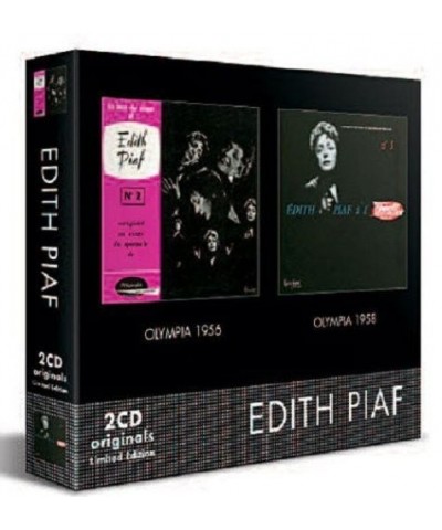 Édith Piaf A L'OLYMPIA 1956 / A L'OLYMPIA 1958 CD $11.01 CD