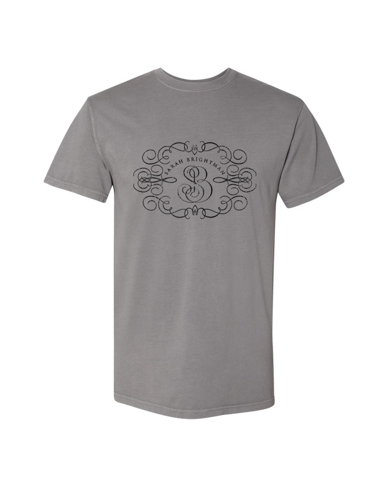 Sarah Brightman SB Monogram Bespoke Grey Tee $4.20 Shirts