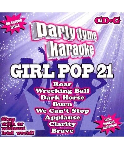 Party Tyme Karaoke Girl Pop 21 (8+8-song CD+G) CD $8.01 CD