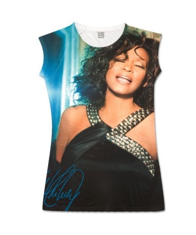 Whitney Houston Sublimated Babydoll $6.83 Shirts