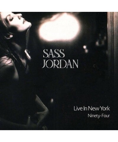 Sass Jordan LIVE IN NEW YORK NINETY-FOUR Vinyl Record $7.52 Vinyl