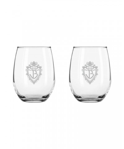 Jonas Brothers Crest Wine Glasses $16.44 Accessories