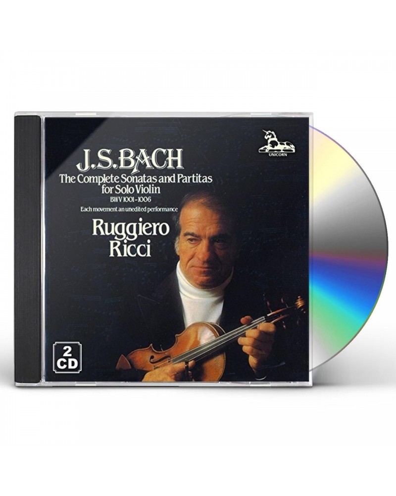 Ruggiero Ricci J.S. BACH: COMPLETE SUITES & PARTITAS CD $8.14 CD