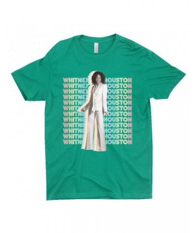 Whitney Houston T-Shirt | Nothing But Love Pastel Rainbow Album Photo Image Shirt $5.25 Shirts